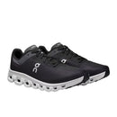 ON CLOUDFLOW 4 WOMEN'S - SIZE 9 - BLACK/WHITE - Like New
