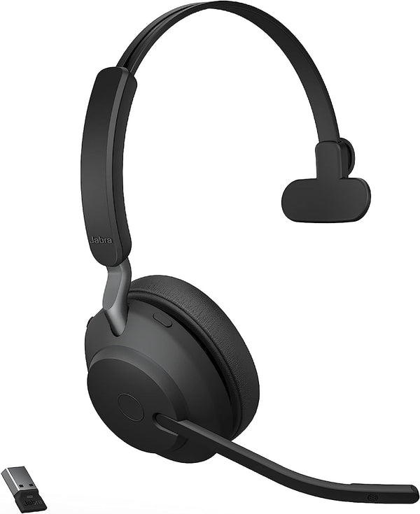 Jabra Evolve2 65 USB-A UC Mono Wireless Headset with Link380a - - Scratch & Dent