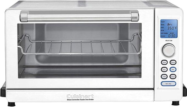 Cuisinart TOB-135WFR Digital Convection Toaster Oven - SILVER/WHITE Like New