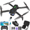 LNNKINE DRONE 1080P FPV DRONE WITH 2 BATTERIES, FOLDABLE MINI - BLACK - Like New