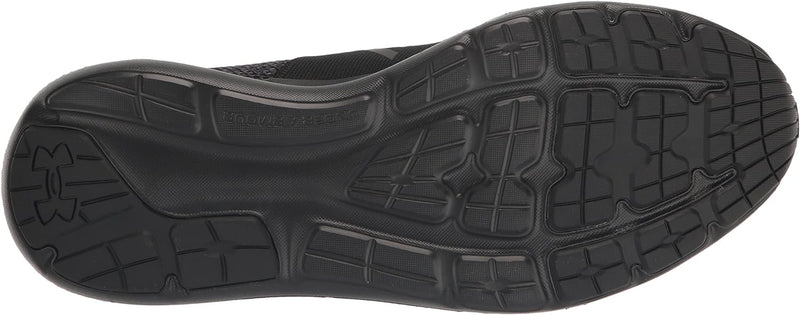 3026506 Under Armour Men's Surge 3 Slip on Running Shoe BLACK/BLACK/BLACK 9.5 - Like New