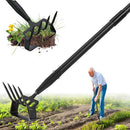 GENERIC HEAVY DUTY STIRRUP HOE,CULTIVATOR,62" HANDLE,GARDEN HOE,WEEDING RAKE - Brand New