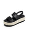 CJ3575 REEF Women's Water Vista Higher Sandal Black Vintage Size 10 - Like New