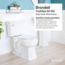 BRONDELL FRESHSPA THINLINE PRECISION ESSENTIAL BIDET ATTACHMENT - WHITE - Like New
