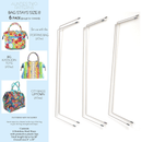 AUNTIES 2 PATTERNS BAG STAYS SIZE B – 6 PACK - Brand New