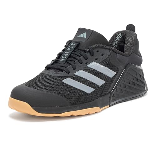 ID8632 ADIDAS WOMEN'S DROPSET 3 TRAINING SNEKER BLACK/GRAY SIZE 11 - Like New