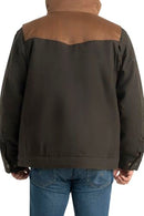 8040 Legendary Whitetails Men's Stockyards Bozeman Canvas Coat Moose Brown L - Brand New