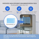 Frizzlife Air Dehumidifier 135oz Water Tank W/Purifying Function Quiet - Like New