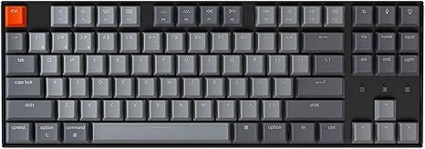 Keychron K8 Tenkeyless Mechanical Keyboard RGB - Gateron G Pro Brown Switch Like New