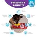 OUTWARD HOUND ACTIVITY MATZ FAST FOOD FUN GAME PLUSH DOG TOY - Like New