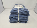 BIBB HOME 6-PIECE ZERO TWIST COTTON TOWEL SET - SKY BLUE - Brand New