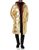 LEVI'S MEN'S QUILTED EXTRA LONG PARKA JACKET - SIZE: MEN S - GOLD - Brand New