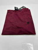 PACIFIC POLO CLUB MEN'S POLO CLUB SHIRT SLEEVES - SIZE: MEN S - BURGUNDY - Brand New
