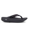 OOFOS OOLALA WOMEN'S SANDAL - SIZE SMALL - Black - Size WOMEN 8 - Like New