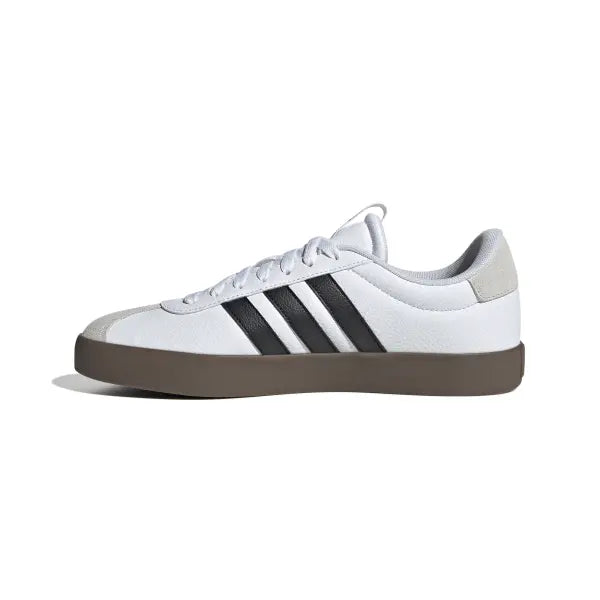 ADIDAS TRAINERS VL COURT 3.0 - SIZE: MEN 11 (AU/UK M10.5) - WHITE/BLACK - Like New