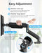 MOUNTUP Single Monitor Desk Mount, Adjustable Gas Spring Monitor Arm Support - Like New