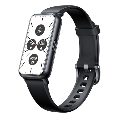 AKAGEAR FITNESS ACTIVITY TRACKER SLEEP BLOOD OXYGEN MONITORING 5ATM - BLACK - Like New