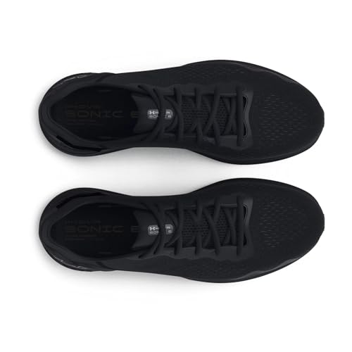 Under Armour Men's HOVR Sonic 6 Running Shoe Black/Black Size 10.5 - Like New