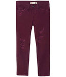 LEVI'S GIRLS' AND BABY SUPER SKINNY FIT JEANS YOUTH 16 POTENT PURPLE - Like New