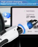 ITOTU TESLA ADAPTER J1772 TO TESLA CHARGING ADAPTER 110-250V AC - BLACK - Brand New