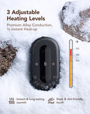 WEEFANCY HAND WARMERS RECHARGEABLE 2 PACK MAGNETIC ALLOY HANDWARMER 7000 - BLACK - Like New