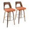 LumiSource Trilogy 30" Bar Stool, Bar Chairs, Swivel Bar Stools, Bar Stools - Like New