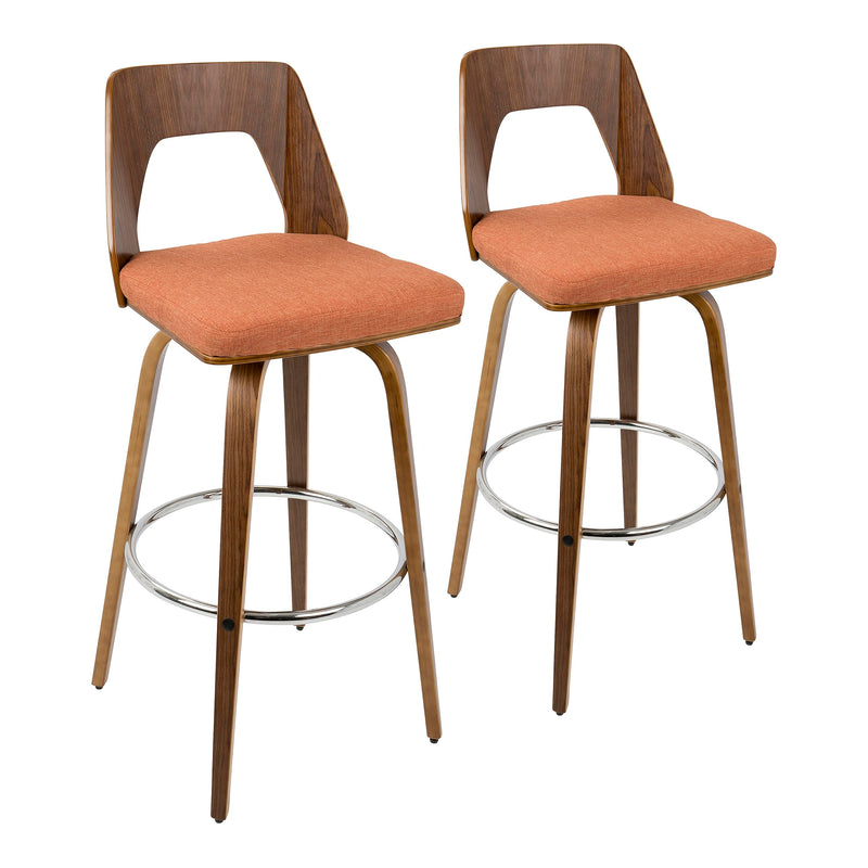 LumiSource Trilogy 30" Bar Stool, Bar Chairs, Swivel Bar Stools, Bar Stools - Like New