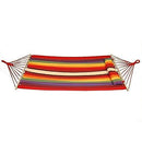 Bliss Hammocks BH-404 48" Wide Caribbean Hammock w/Pillow, Tequila Sunrise - Brand New