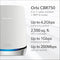 NETGEAR ORBI WIFI 6 ROUTER DOCSIS 3.1 BUILT-IN CABLE MODEM CBR750-100NAS - WHITE - Like New