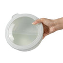 COOK WITH COLOR Prep Bowls with Lids- Wide and Deep Nesting Bowl Set - Blue/Pink - Like New