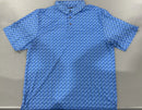PGA TOUR MEN'S SURPRISE POLO - SIZE: MEN LARGE - LIGHT BLUE - Brand New