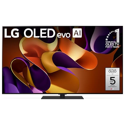 LG 65-INCH-Class OLED EVO G4 SERIES 4K PROCESSOR FLAT SCREEN OLED65G4SUB - Black - Like New