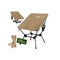 ORAGATI LIGHTWEIGHT CAMPING CHAIR PORTABLE FOLDING CHAIR O001 - KHAKI - Like New
