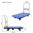 YSSOA Platform Truck with 1320lb Weight Capacity and 360 Degree Swivel Wheels - Brand New
