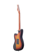 IYV 6 STRING IYV-IJGAP-200 SEMI HOLLOW ELECTRIC ACOUSTIC GUITAR - SUNBURST - Like New