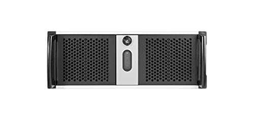 CHENBRO RACKMOUNT SERVER CHASSIS 4U ATX NON-HOT-SWAP NO POWER SUPPLY -Silver - Like New