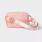 ALL IN MOTION™ PREMIUM BELT BAG BLUSH WATER-RESISTANT KNIT FANNY PACK - BLUSH - Like New