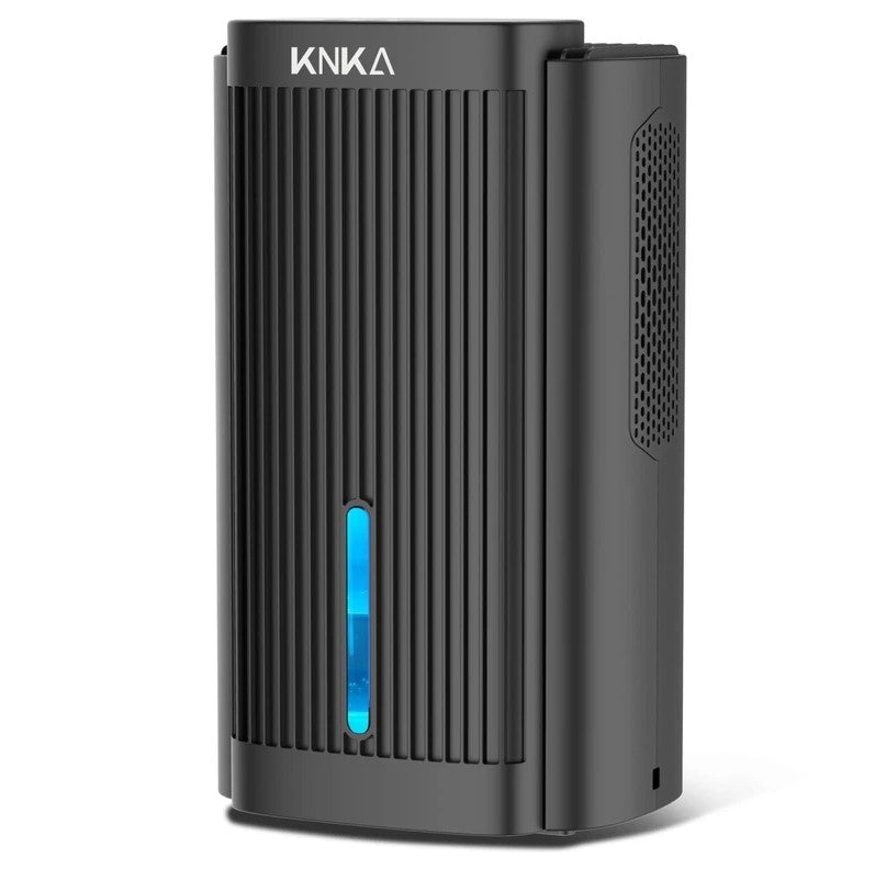 KNKA DEHUMIDIFIER 95 OZ WATER TANK QUIET DEHUMIDIFIER - BLACK - Like New