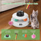 DOOPO Cat Toys 5 in 1 Automatic Interactive Kitten Toy Laser Pointer - WHITE Like New