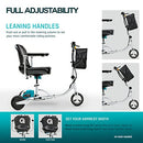 G 3 Wheel Mobility Scooter Plus - Electric Powered, Air Friendly GUT121 - Black - Like New