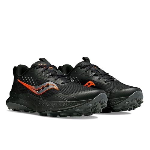 S20845 Saucony Men's Blaze Tr Sneaker Black Carbon Size 8.5 - Like New