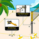 A11N Sports Outdoor Volleyball and Badminton Combo Set - Yellow - Like New