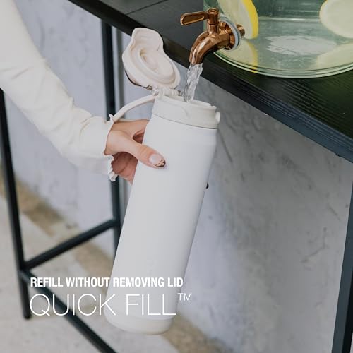 ZULU POWERFILL PRO 24OZ STAINLESS STEEL WATER BOTTLE - HIGH TIDE - Brand New