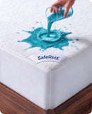 SAFEREST WATERPROOF TWIN XL SIZE MATTRESS PROTECTOR - PURE WHITE - Brand New