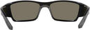 COSTA Del Mar Polarized Sunglasses Corbina 61P - BLUE MIRRORED POLARIZED / BLACK Like New