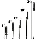 Owl Tools Heavy Duty Pry Bar Set (5 Bars, 6-24 Inch) Metal Striking, B07XQC1PKP - Brand New