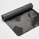 ALL IN MOTION SWIRL PRINT YOGA MAT 5MM - PVC MATERIAL, LOW TACK GRIP - GRAY - Like New