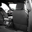WEIZE Luxury Leather Two Front Car Seat Covers Universal Seat Protectors - Black - Brand New