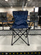 TREK OUTDOOR LIVING SOLUTIONS HEAVY DUTY CAMPING CHAIR - DARK BLUE - Brand New