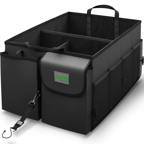 Drive Auto Car Trunk Organizer - Collapsible, Multi-Compartment Automotive SUV - Brand New
